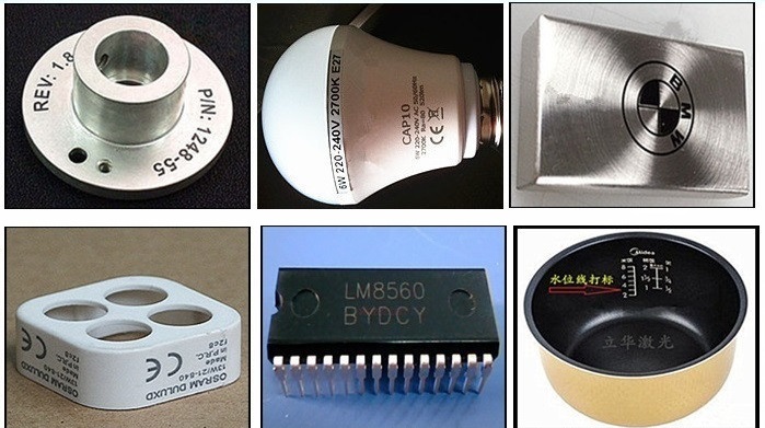 激光打標(biāo)樣品